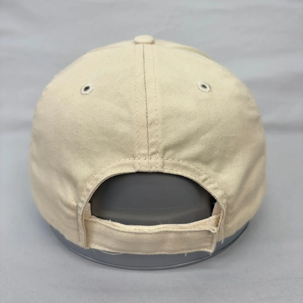 Hit Promo NSU Riverhawks Baseball Cap Mens OSFM Khaki Tan Cotton Hat